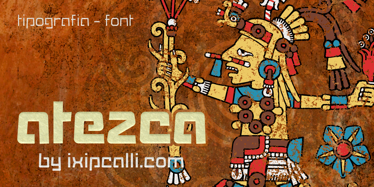 atezca font bandera